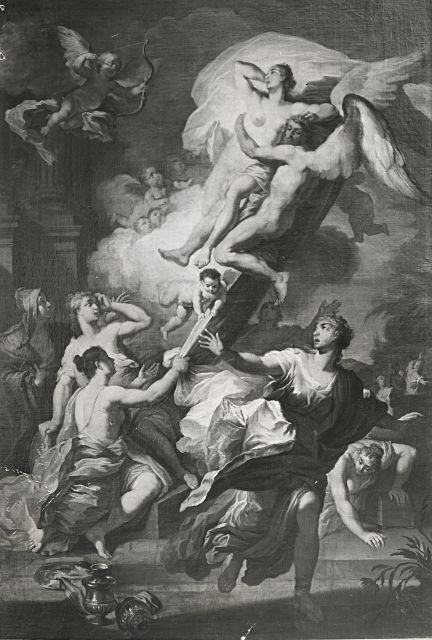 Anonimo — Solimena, Francesco (att.to). The abduction of Orithia. — insieme